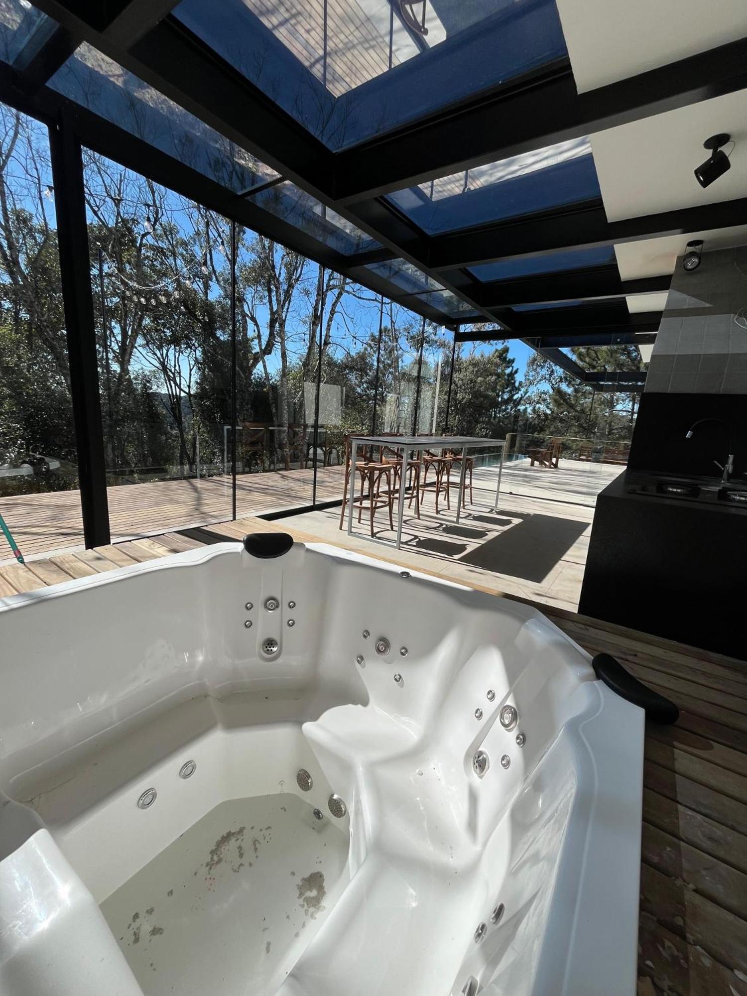 Paraiso Em Rancho Queimado Com Piscina Aquecida Zewnętrze zdjęcie