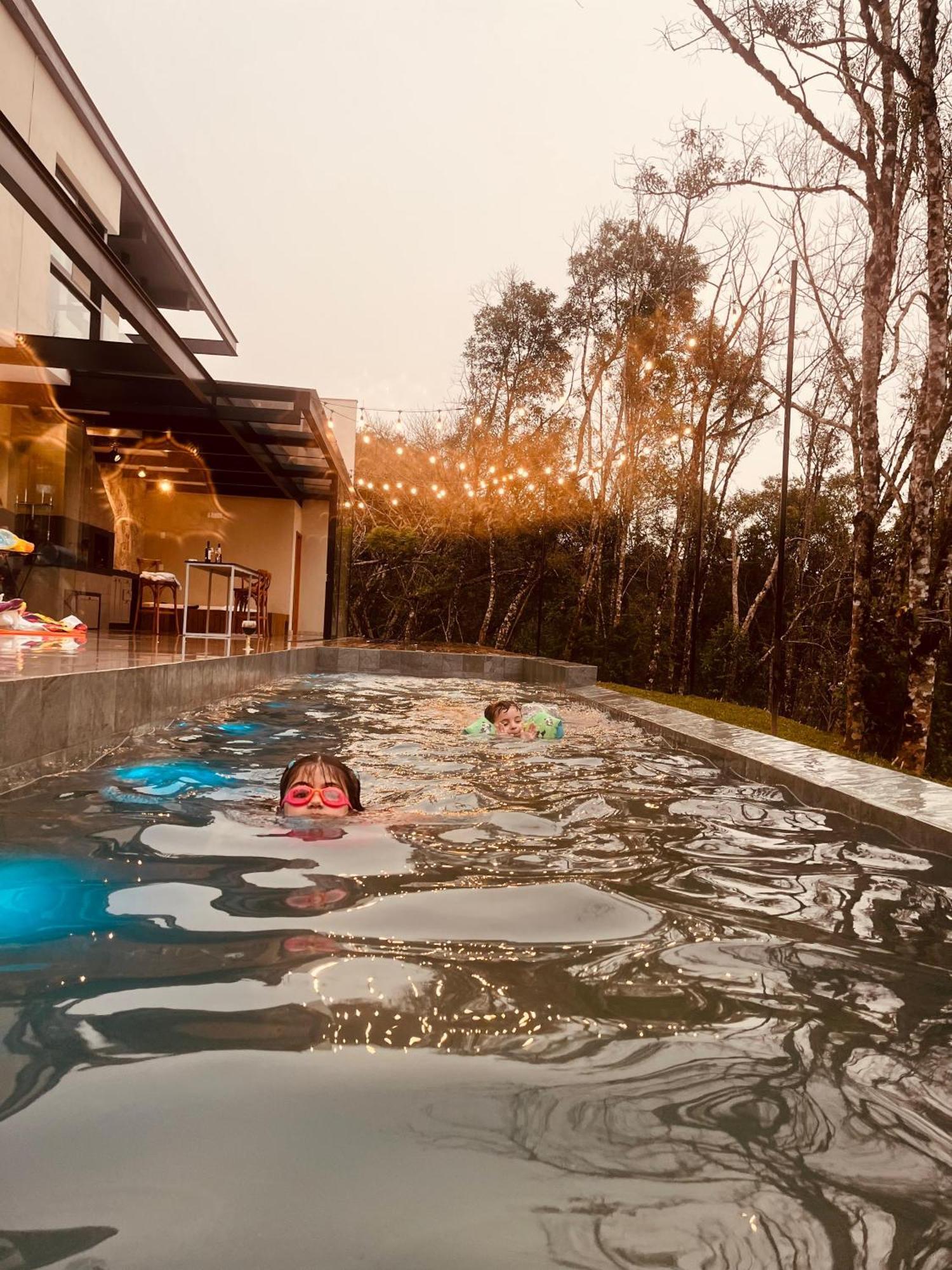 Paraiso Em Rancho Queimado Com Piscina Aquecida Zewnętrze zdjęcie