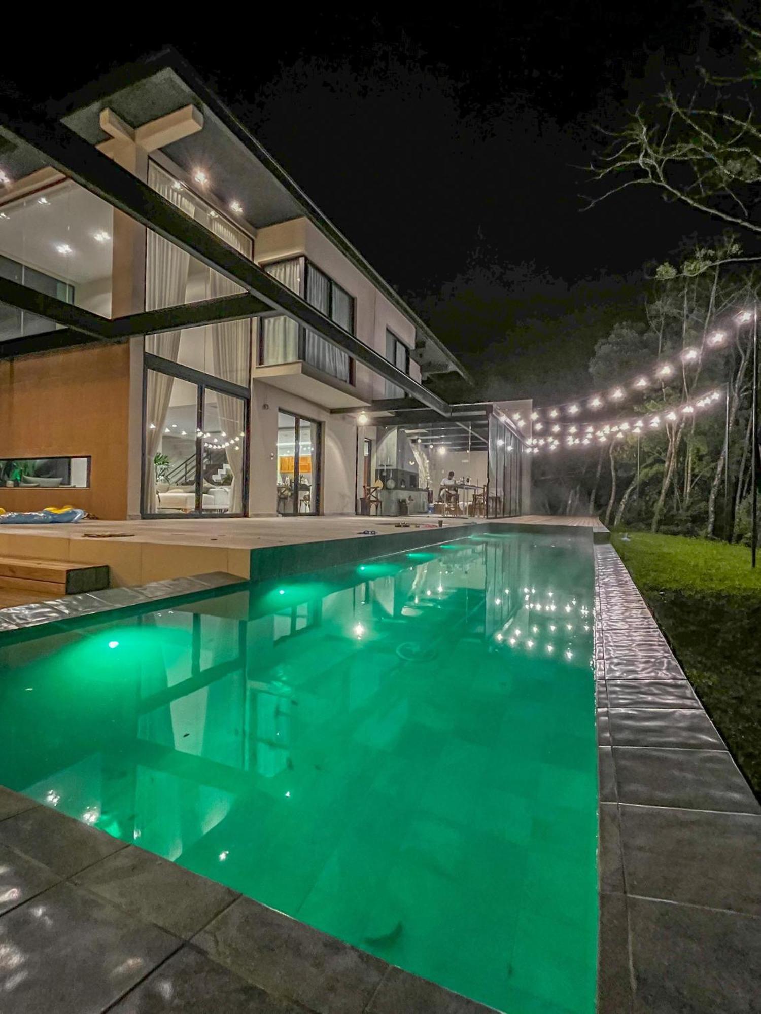 Paraiso Em Rancho Queimado Com Piscina Aquecida Zewnętrze zdjęcie
